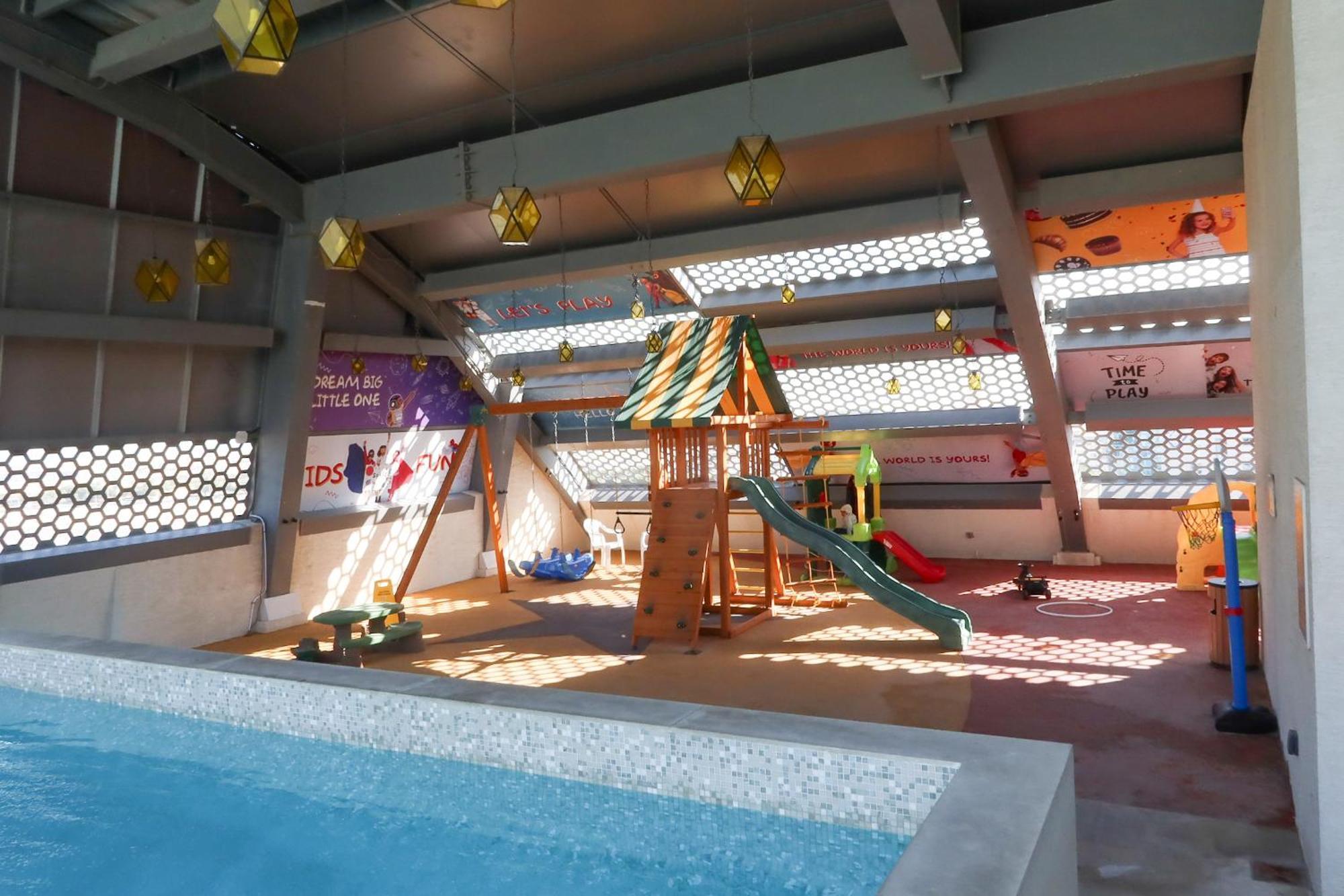 Steigenberger Residence Доха Екстериор снимка The interior of the leisure centre